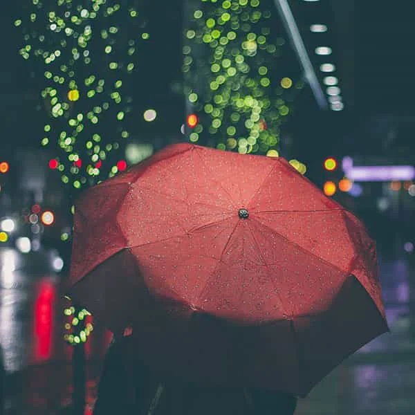 چتر و باران
